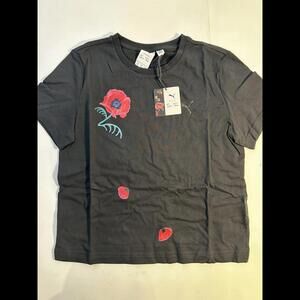 Puma X Sue Tsai Tee Black Medium New Women